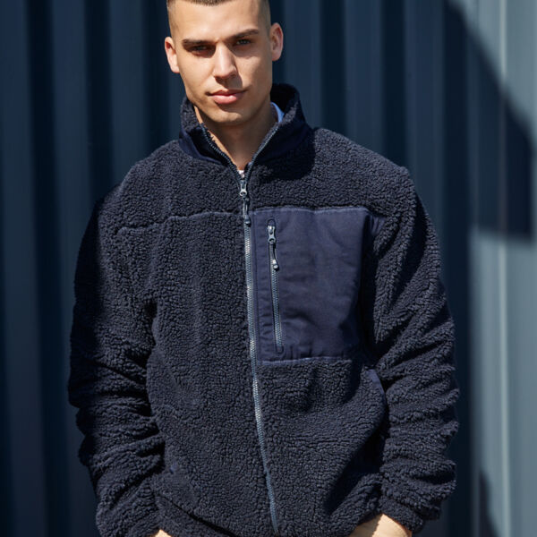 Front Row Recycled Sherpa Fleece Jacket Thumbnail