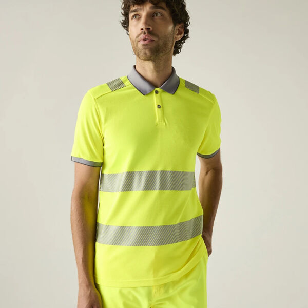 Regatta High Visibility Pro Comfort Polo Shirt Thumbnail
