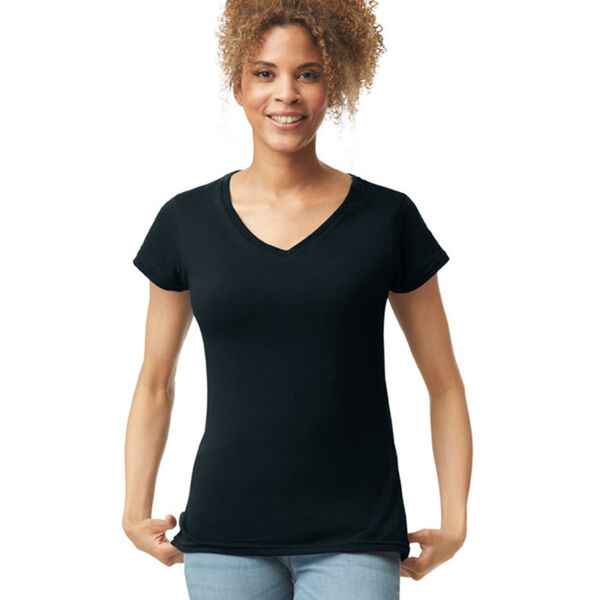 Softstyle™ women's v-neck t-shirt Thumbnail