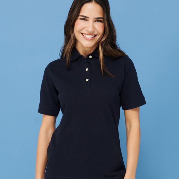 Henbury Ladies Classic Cotton Piqué Polo Shirt Thumbnail