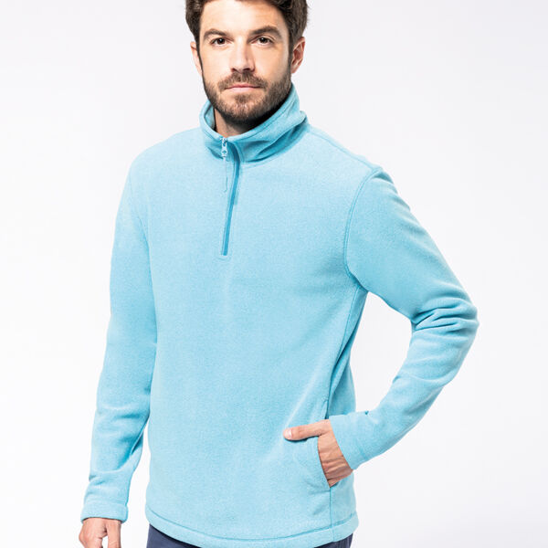 Kariban Enzo Zip Neck Micro Fleece Thumbnail