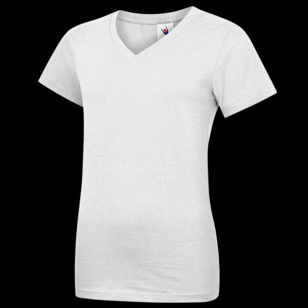 Ladies Classic V-Neck T-Shirt Thumbnail