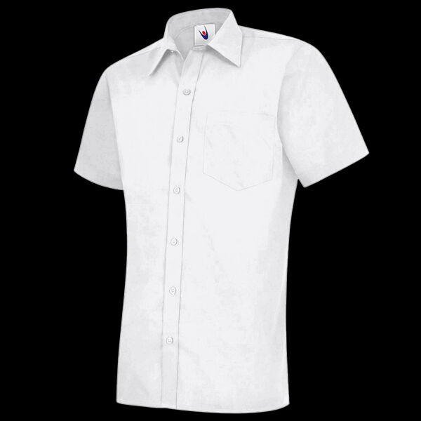 Mens Poplin Half Sleeve Shirt Thumbnail