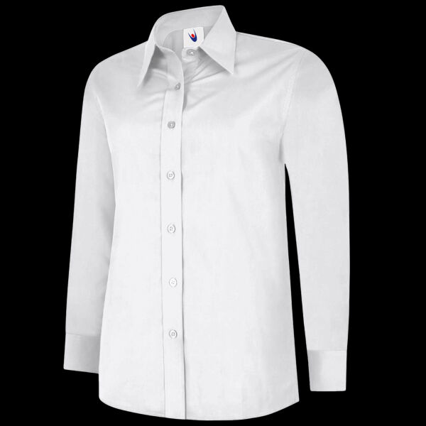 Ladies Poplin Full Sleeve Shirt Thumbnail