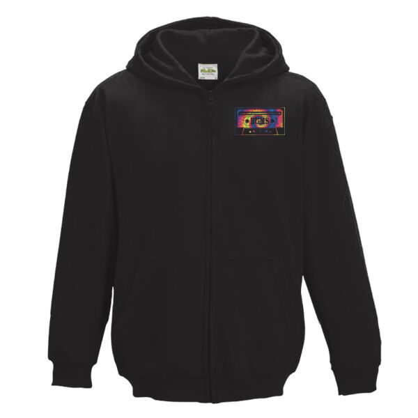 KIDS - BUMS TIE DIE ZIP HOODIE Thumbnail
